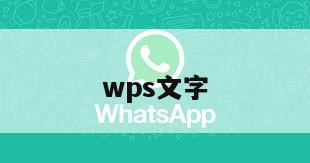 wps文字